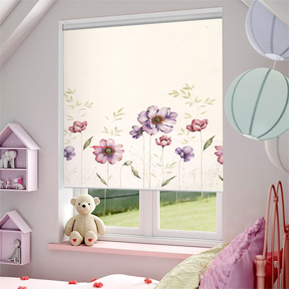 Rèm cuốn tranh cho bé trai